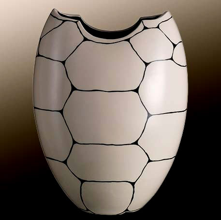 Rometti_2017 vaso tartaruga bianco( White Turtle Vase)Presenza sciamana -- Shaman Presence)Jean Christoph Clair