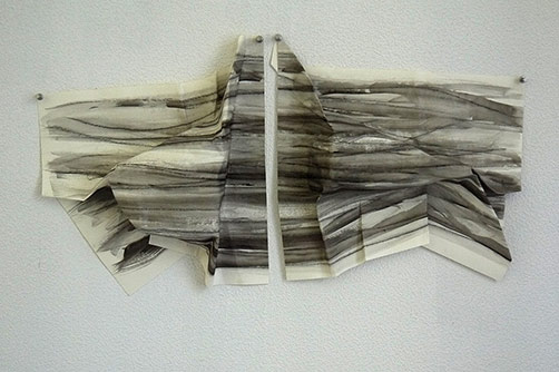 Sally Cleary---works on-paper sculpture