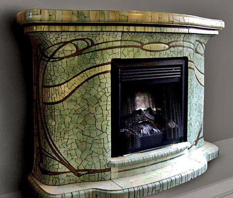 Art Nouveau fireplace - Sergey Karlov