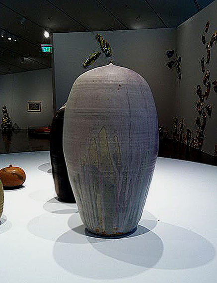 Large Toshiko-Takaezu pot-@Denver-Art-Museum