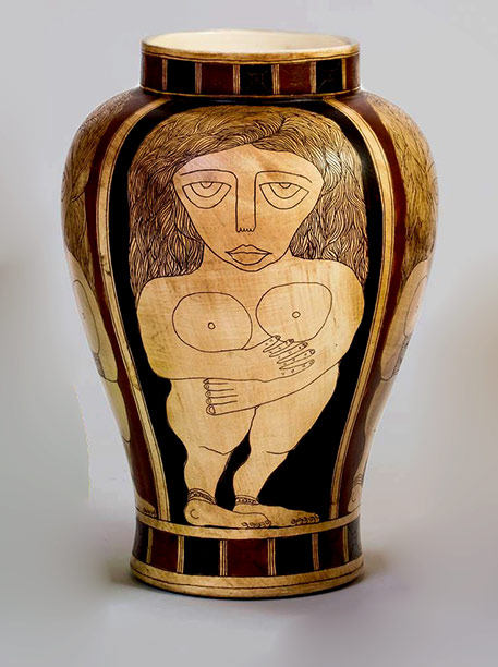 Washington Jesdesma_vase with nude female motif