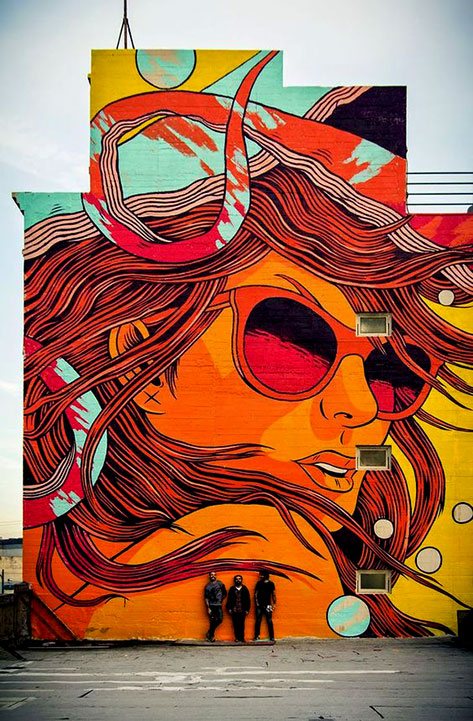 Bicicleta Sem Freio-large mural LA