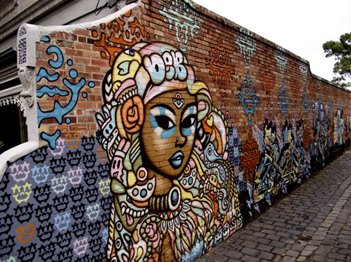 Nicholson Street Melbourne street art