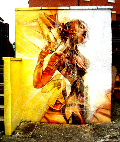 Sunshowers-Replete Graffuturist art