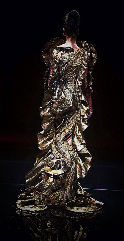 Guo Pei, dress from 'The Legend of the Dragon' Show