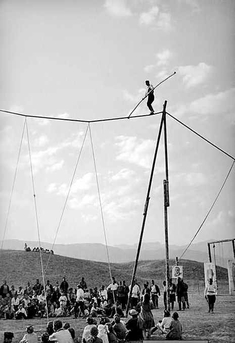 Walking a tightrope - Photographer-Max-Penson