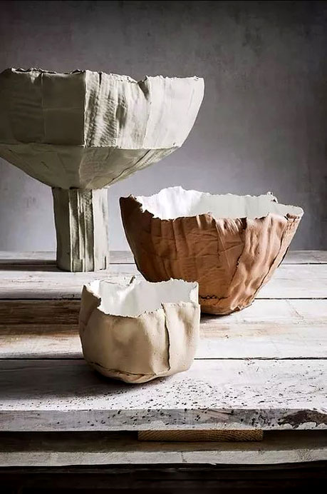 Paola-Paronetto-paper ceramic contemporary vessels