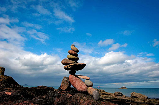 2018 European Stone Stacking Championship in Dunbar, Scotland