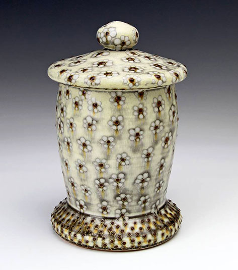 Covered-Jar-by-Samantha-Henneke Lidded-Jar-by-Samantha-Henneke--Bulldog Pottery