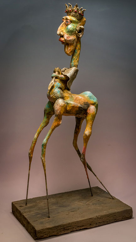 Dahl Arts-Studio, pottery anomorphic Figure sculpture