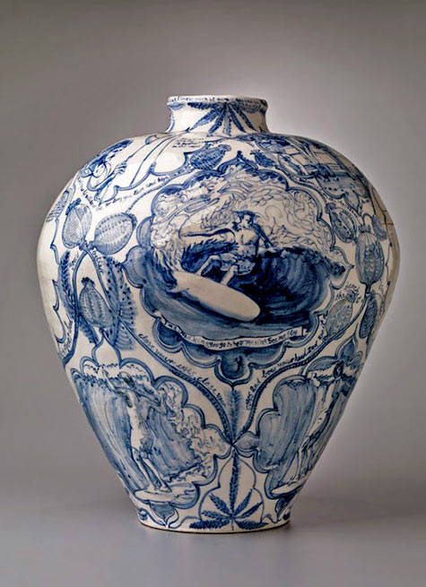 Surfer-Vase-by-artist-Gerry-Wedd Surfer Vase by Australian artist Gerry Wedd
