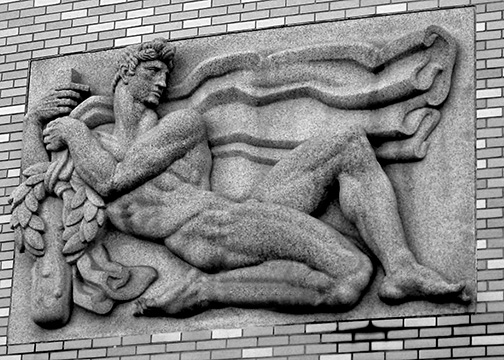 Hercules bas-relief,-U.S. Naval Academy, Annapolis,-Maryland Paul McClure-flickr