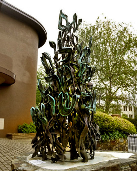 ROL-Fire sculpture by Andrew Rogers