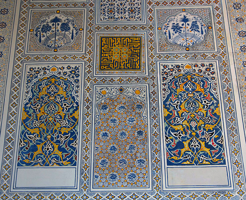 town-of-Shakhrisabz-mosaic-decoration