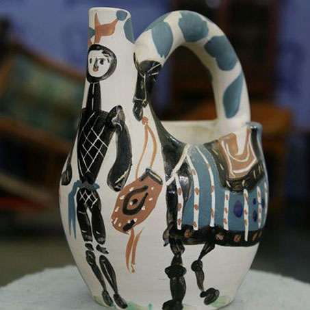 1950s-Pablo-Picasso-Ceramic-Jug