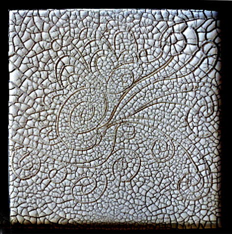 Cabeza-de-serpiente-emplumada-Alessandra-Foletti mosaic wall panel
