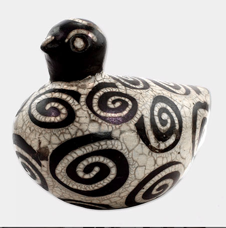 Ceramic-pigeon-Lenca-pottery