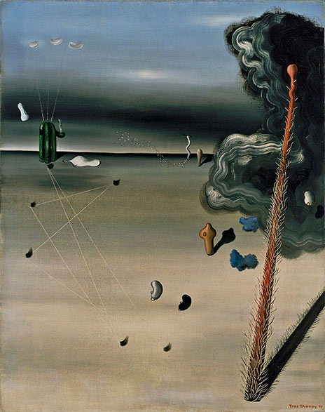 Surrealist art - Yves Tanguy-Mom, papa is wounded