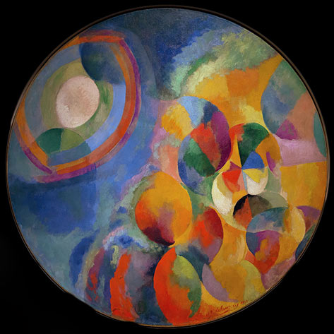 Simultaneous Contrasts Sun and Moon-Robert Delaunay-1913