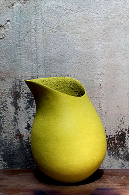 Zelie Rouby-yellow-ceramic vessel