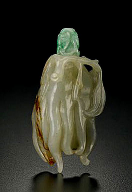 Chinese jade snuff bottle