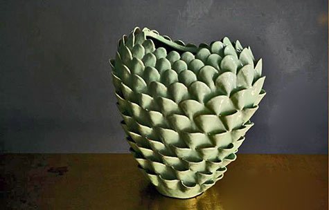 Ceramic vase--Artemisia collection-n--Claudia Frignani for Wunderkammer Studio