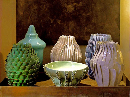 Claudia Frignani vases for Wunderkammer-Studio