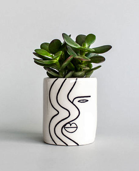 Form-Louise Madzia-Wavy Girl Ceramic Planter