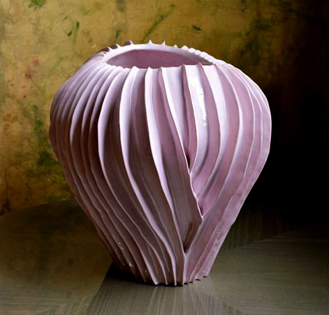 Pink vase Claudia-Frignani