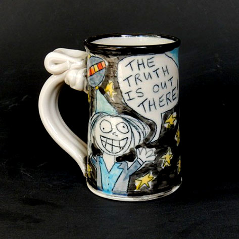 Message mug - the truth is out there - Wallywares