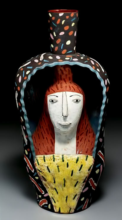 Andrea Gill-female figure-vessel