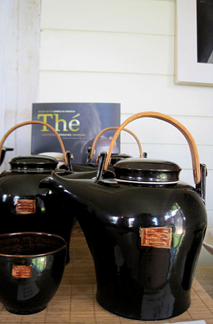 Chantal Auger-tea-pots with wooden handles