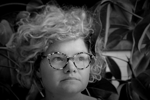 Isabelle Simard-portrait-photo monochrome