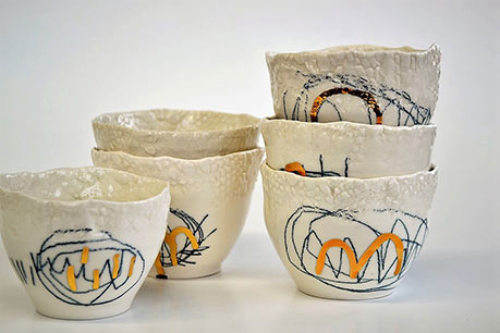 Isabelle Simard-hand made pinch bowls