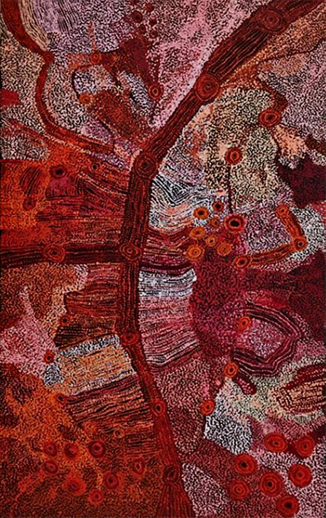 Sylvia Kanytjupai Ken indigenous painting