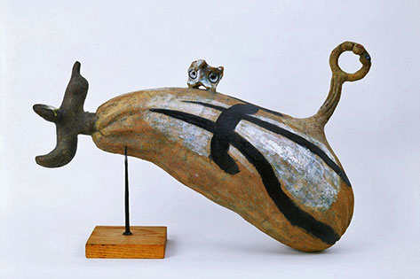 Joan Miro sculpture - Return to Earth exhibition