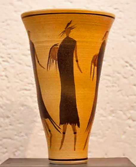 Pottery beaker -- Fired Earth Ceramics- Southern Africa