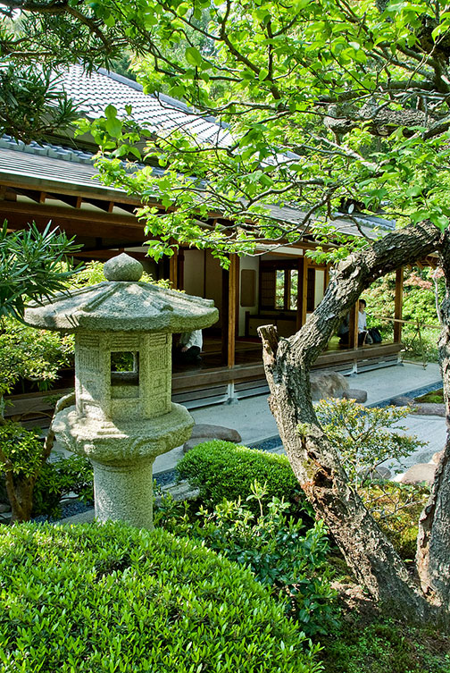 Jomyo-ji,Temple Zen sand garden