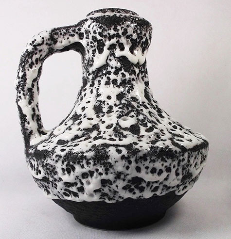 Jopeko Modernist  Fat Lava Vase. 11 cms