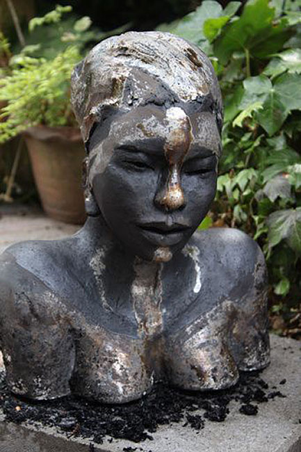 Lilian Wessels-sculpture bust