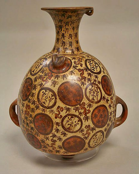 Inca Storage Jar-(Aryballus)