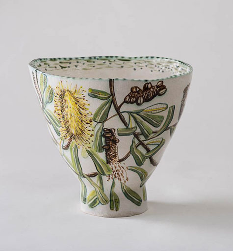 Fiona-Hiscock-banksia-bowl-2017-Banksia flower Bowl