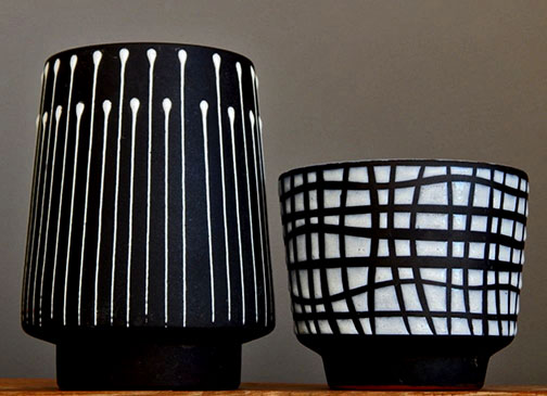 60-70's-MAREI Keramik Planter-Pot-German-Pottery