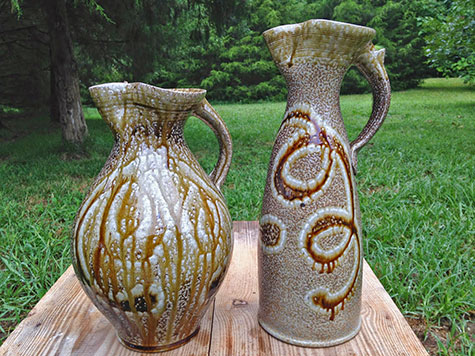 Daniel Johnson-pottery-pitchers