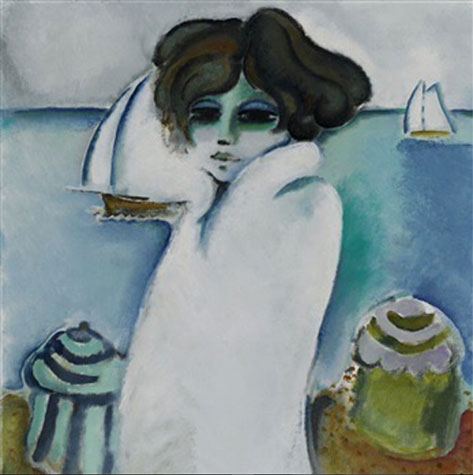 Jean-Pierre-Cassigneul-Le-peignoir-de-bain-1967--TEFAF-2017 Jean-Pierre Cassigneul - Le peignoir de bain 1967 TEFAF 2017