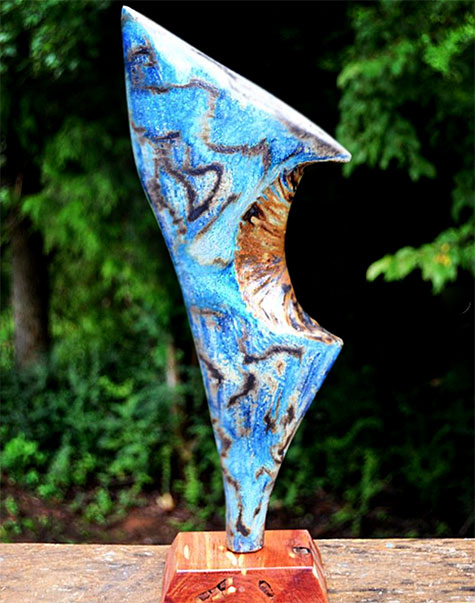 Joseph Sand abstract ceramic sculpture
