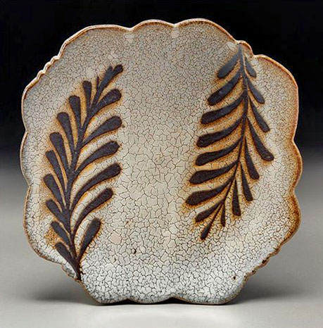 michael Kline-Pottery platter