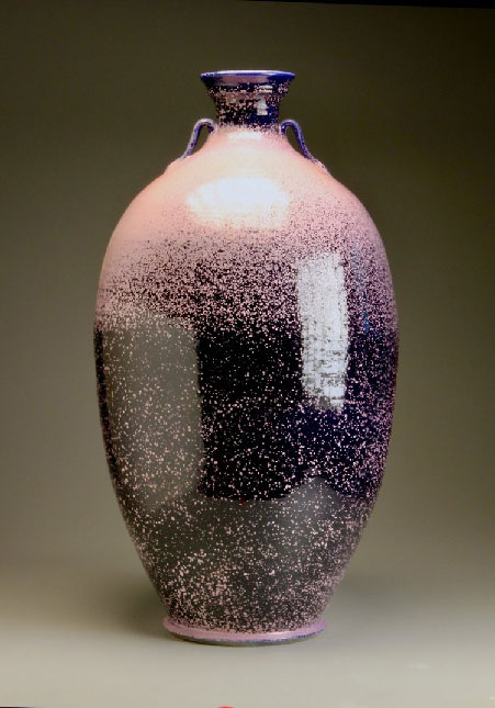 NP MiSe Vase in Nebular Purple---36inches-tall