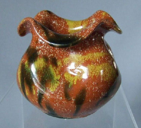 North Carolina Pottery Tulip Vase