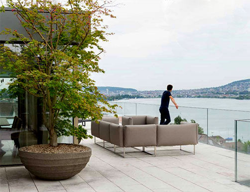 UZ planter bowl---Lake-Zurich---Berger-architects